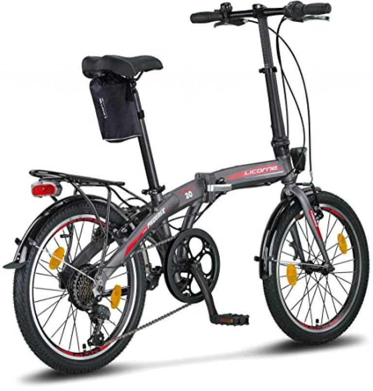 licorne bike phoenix 20 zoll aluminium faltrad klapprad