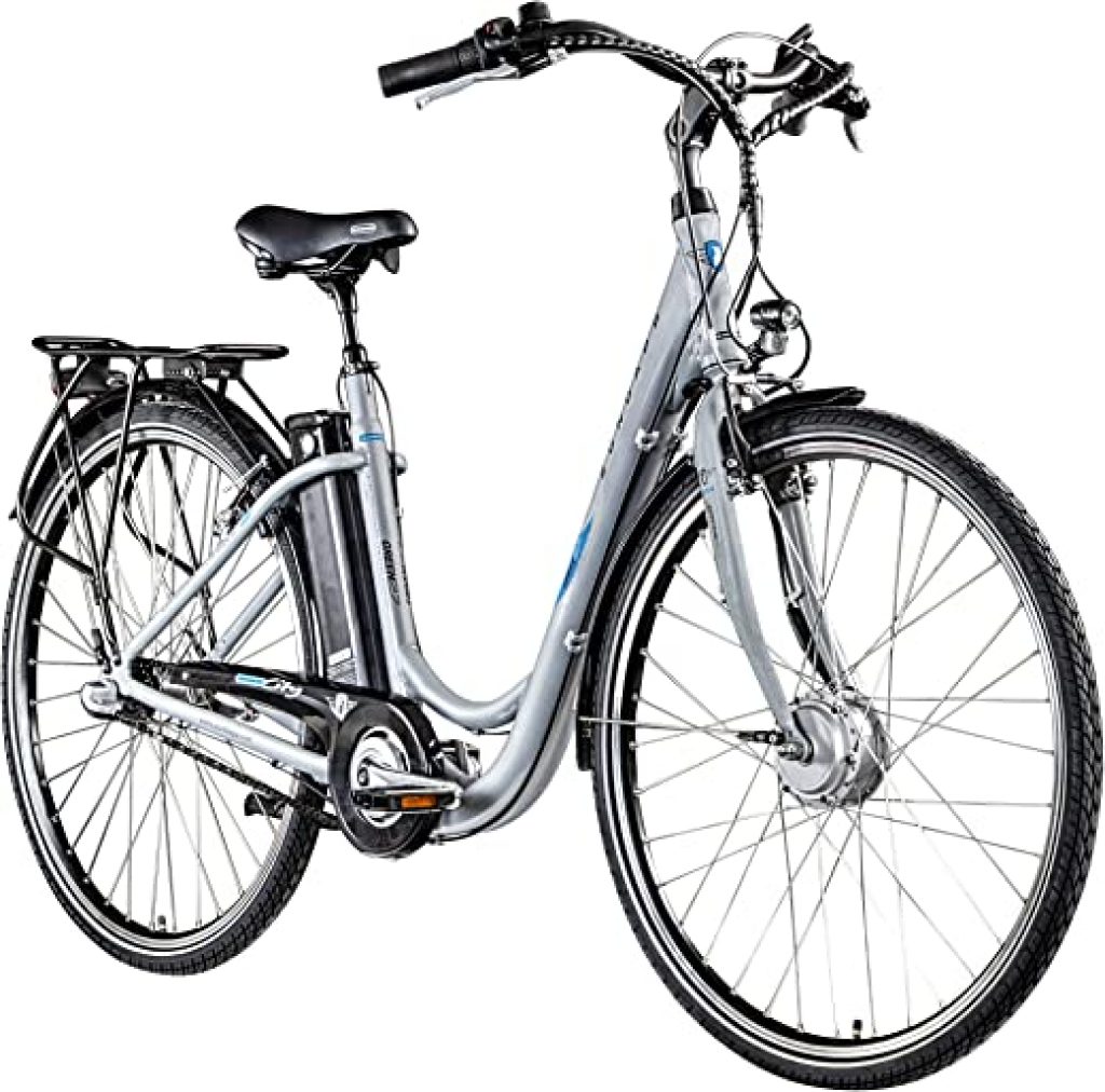 Damen City E Bike Mit Rücktrittbremse Und Mittelmotor ️Zündapp Green 2.7 28 Zoll E Bike Damen Elektrofahrrad mit