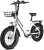 E-Bike Klapprad 20 Zoll | Pedelec 250W Heckmotor | 13Ah Lithium Akku(624Wh) | Hydraulische Scheibenbremsen | StZVO Ausstattung | 4,0 Fette Reifen…