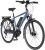 FISCHER Herren – Trekking E-Bike ETH 1820.1, Elektrofahrrad, saphirblau matt, 28 Zoll, RH 50 cm, Mittelmotor 50 Nm, 48 V Akku