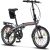 Licorne Bike Phoenix, 20 Zoll Aluminium-Faltrad-Klapprad, Faltfahrrad-Herren-Damen, 7 Gang Kettenschaltung – Folding City Bike, Alu-Rahmen,…