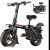 LOPP Ebike e-Bike schnelle E-Bikes für Erwachsene Faltbare E-Bikes mit 36V 14 Zoll Lithium-Ionen-Akku Fahrrad für Outdoor-Radfahren, Training,…