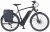 Prophete E-Bike »Entdecker PowerEdition«, 10 Gang Shimano Deore Schaltwerk, Kettenschaltung, Mittelmotor 250 W, (mit Seitentasche)