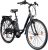 Zündapp Z505 E Bike Damen 28 Zoll E Damenfahrrad Elektro Fahrräder mit 6 Gängen Fahrrad Ebike Damen City Hollandrad Damenrad Pedelec tiefer Einstieg